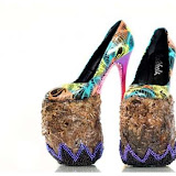 Colorful Craptastic Stilettos The INSA Elephant Dung Heels Smell Like Crazy Creativity