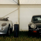 England 2001: Donington Park Circuit. 40 Jears E-Type.