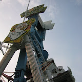 The Funky Duck ride at the aging Asakusa Hanayashiki Amusement Park
