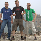 fix und foxi auf der Mauer