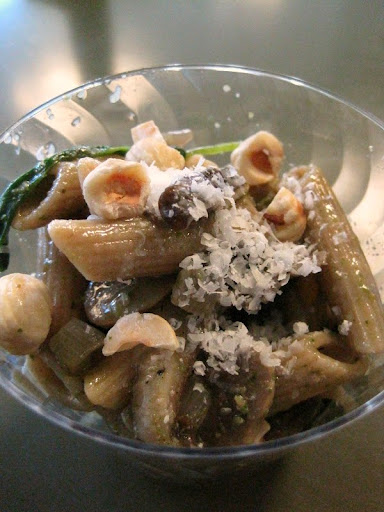 The pasta dish Andrew Dornenburg made to share with everyone. The pasta dish Andrew Dornenburg made to share with everyone.