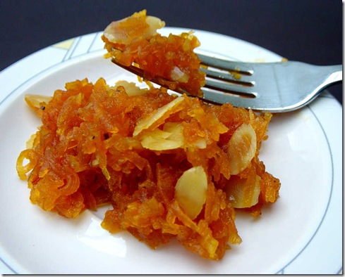 Carrot Lemon and Almond Chutney