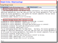 Simple Circles - Ninject package Simple Circles - Ninject package