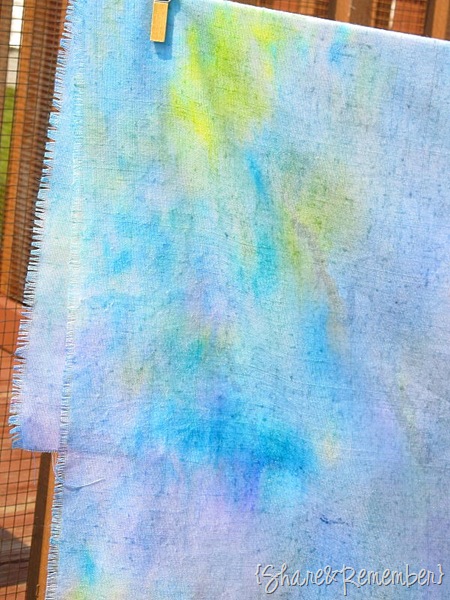 Rainbow Ice Cube Painting 