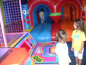 Playing a game of basketball!