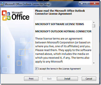 image Hotmail Collector Microsoft Outlook
