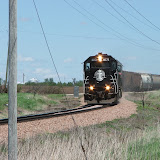"Illinois Central SD-40 #6071, somewhere in Iowa" - copyright Paul August