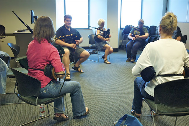 Hollis\' smallpipes class