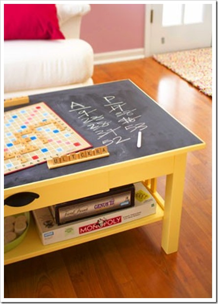 chalkboard coffee table