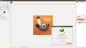 GIMP 2.9.1 in Ubuntu Linux