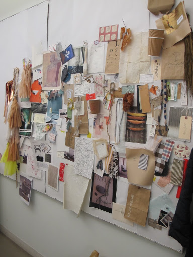 This is Ayesha's inspiration board.