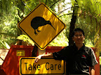 Finally, the kiwi's road sign.