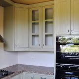 Oak In-frame Kitchen in Green