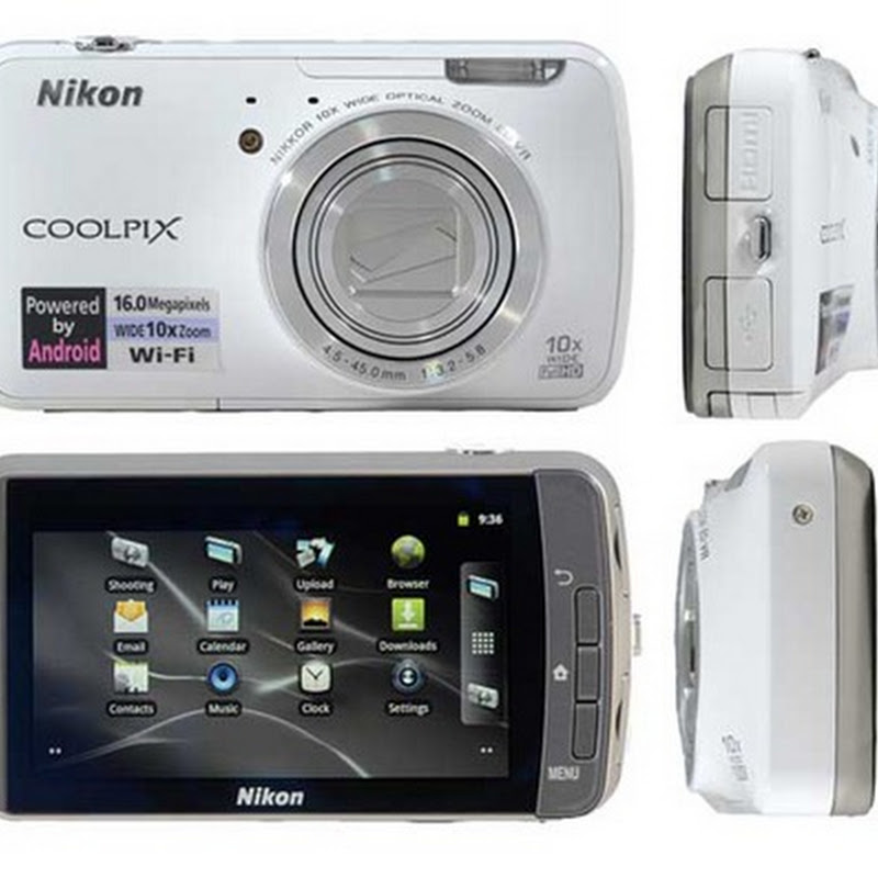 Nikon Coolpix S800c Kamera Digital Android