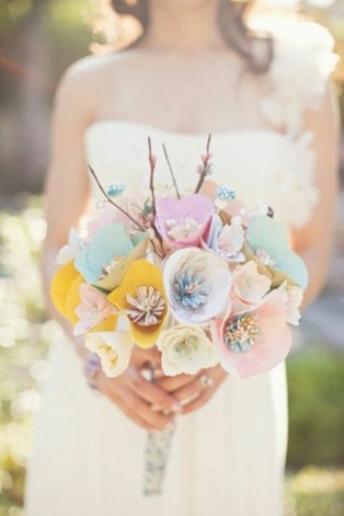 colorful-paper-bridal-bouquet