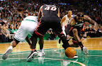 lebron james nba 130127 mia at bos 07 Closer Look at Nike LeBron X Black Suede PE by Nike Sportswear