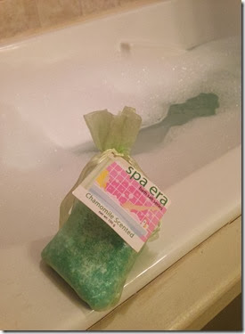 Bubble bath marathon recovery