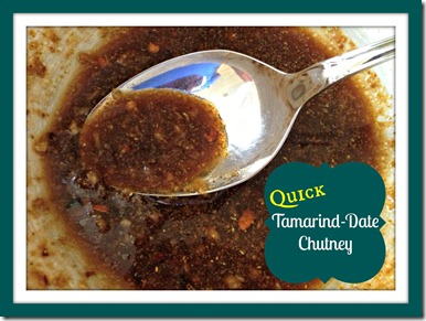 tamarind date chutney