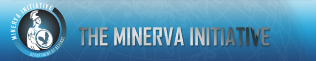 Logo for the U.S. Department of Defense's Minerva Research Initiative. Graphic: minerva.dtic.mil