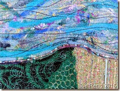 Sue Reno, Spring Thaw, detail 1 Sue Reno, Spring Thaw, detail 1