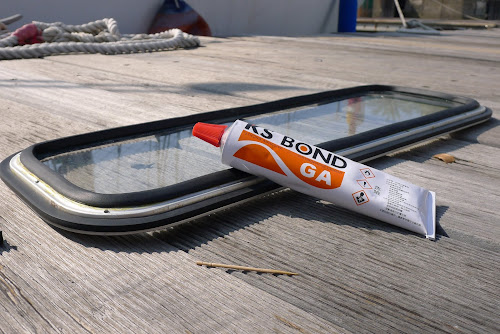 New gaskets glued with contact cement