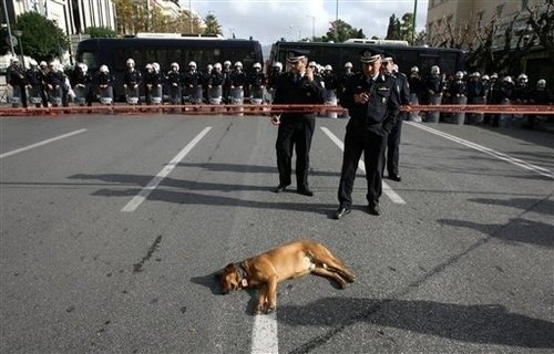 He also seems to be a fan of peaceful protest tactics. He also seems to be a fan of peaceful protest tactics.