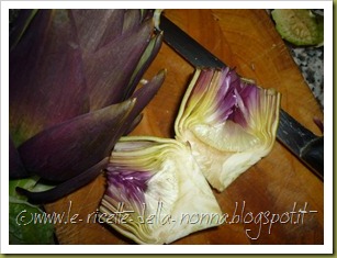 Penne mezzani rigate con carciofi (3)