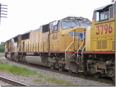 IMG_6304 Union Pacific SD70M #4610 at Peninsula Jct on May 12, 2007