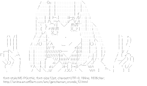 [AA]Ichinose Hajime Peace (Gatchaman Crowds)