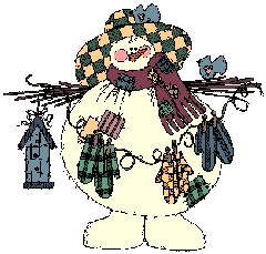 garden snowman
