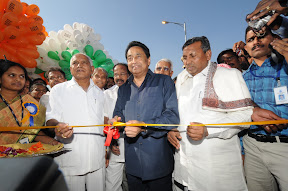 During the Inauguration of Hosur Elevated Highway