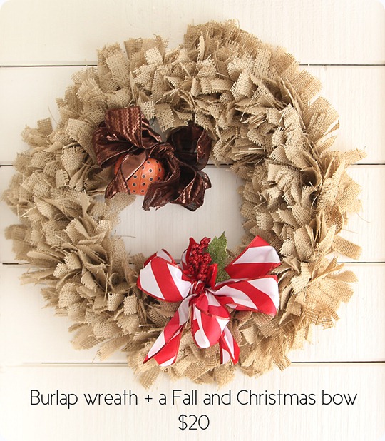 Burlap Wreath