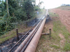 A pipeline rupture on August 27 2010 near the community of Antioquía in Block 1-AB