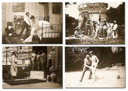 Imágenes de un filme erótico de principios de siglo XX Johann_Schwarzer_movies_about_1906