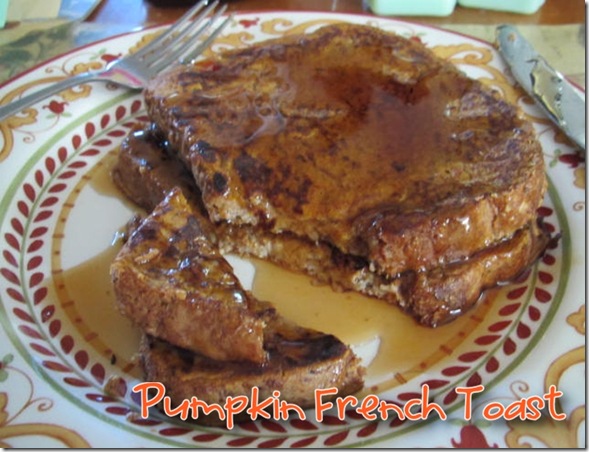 Pumpkin French Toast