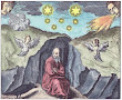 The Alchemist Meditating In The Depths Of The Earth