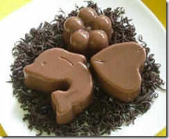 Puding Cokelat Manis Aneka Bentuk Puding Cokelat Manis Aneka Bentuk