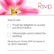 Tigerlily - JPGS 5 RSVP Card