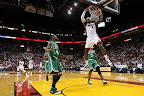 LeBron James Debuts Christmas and Freegums in First Two Games lebron james nba 111227 mia vs bos 09 LeBron James Debuts Christmas and Freegums in First Two Games