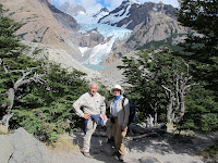 One of seven glaciers visible from the Fitz Roy Trail