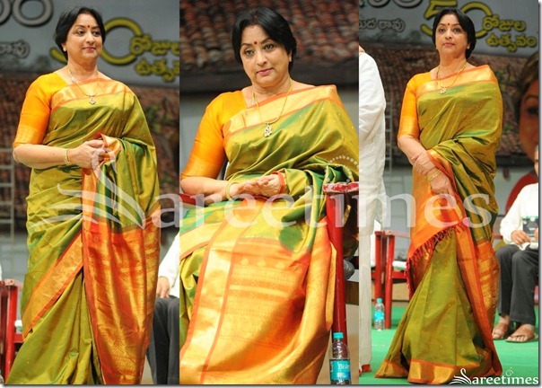 Lakshmi_Green_Silk_Saree