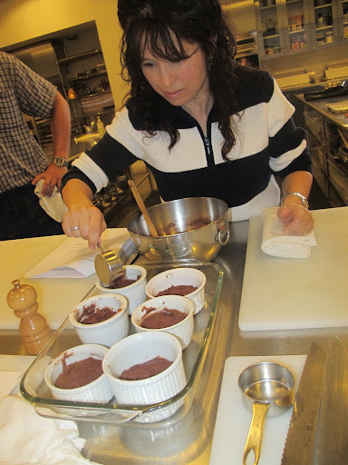 Adding the topping