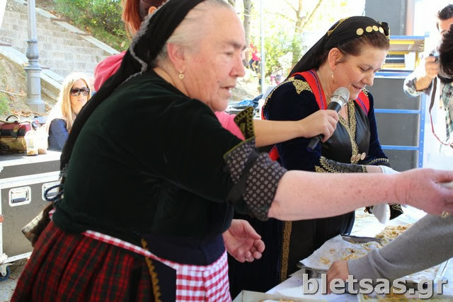 Μαγειρική επίδειξη από τις Μετσόβίτισες στο φεστιβάλ Γευσιγνωσίας!