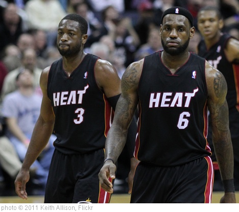 'Dwyane Wade and LeBron James' photo (c) 2011, Keith Allison - license: http://creativecommons.org/licenses/by-sa/2.0/