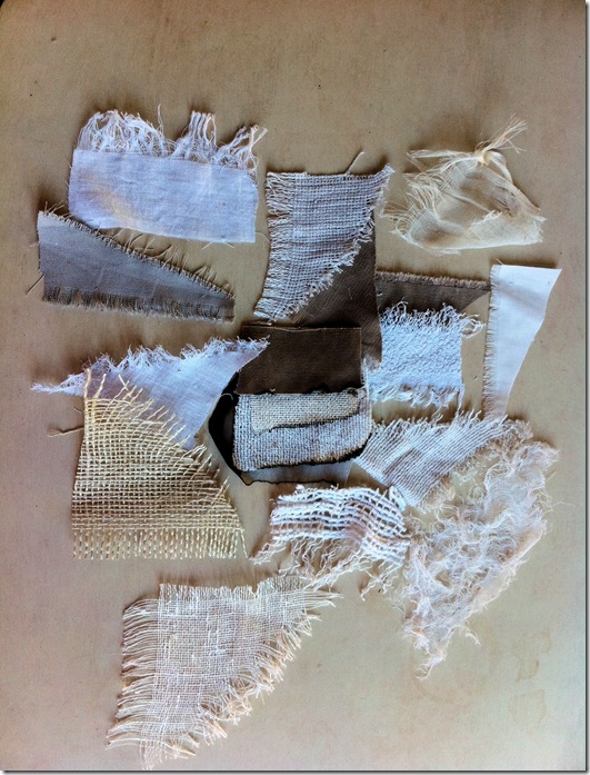 Natural fabrics edges burning Natural fabrics edges burning