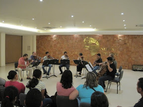 Cuarteto Chilingirian. Cátedra Música de Cámara a Músicos de Fesnojiv. Cumaná. Enero 2010