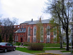 The partially reconstructed cathedral..