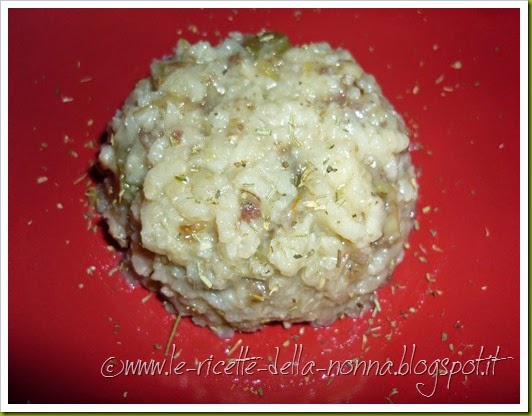 Risotto con prosciutto crudo, cipollotto, carciofi e origano (8)