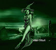 Witch In Green Light