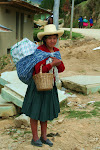 Heading back to Cajamarca from Cumbayo, Peru